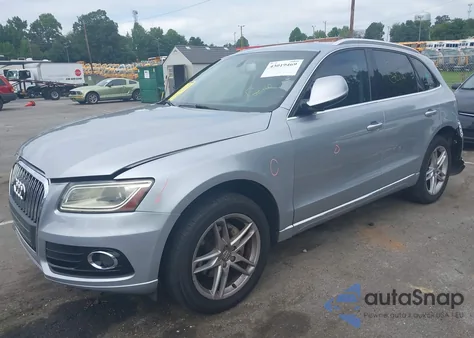 2015 Audi Q5 2.0T Premium from USA, damaged, VIN WA1LFAFP9FA129616